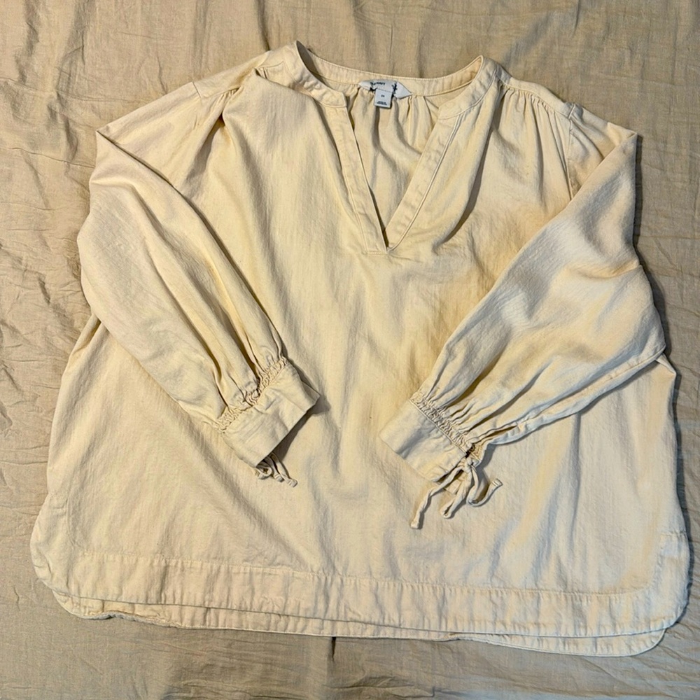 2XL, Cream, Tunic, Old Navy